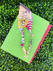 Heartline Scarf Necklace