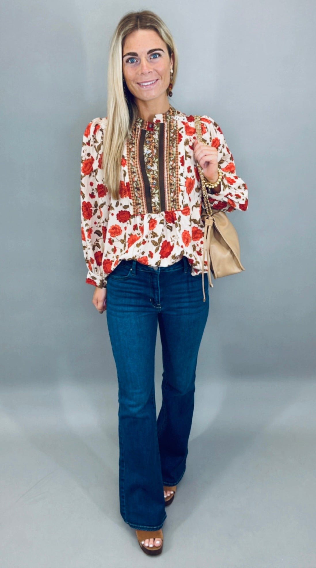 Rosewood Reverie Top (ecru)