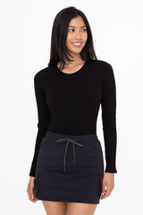 Ribbed Bodysuit (black)