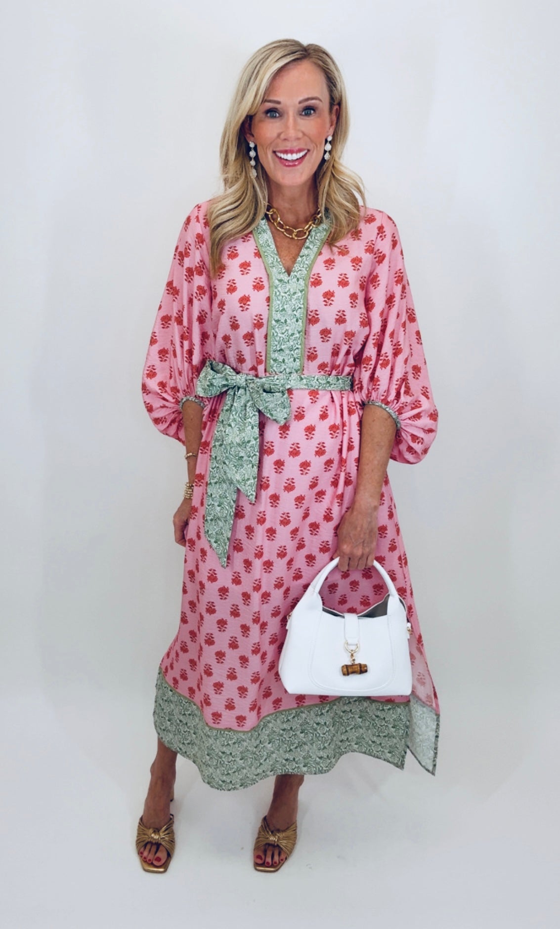 Cape Cod Classic Dress (pink)