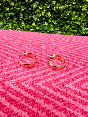 Easy Gold Hoop