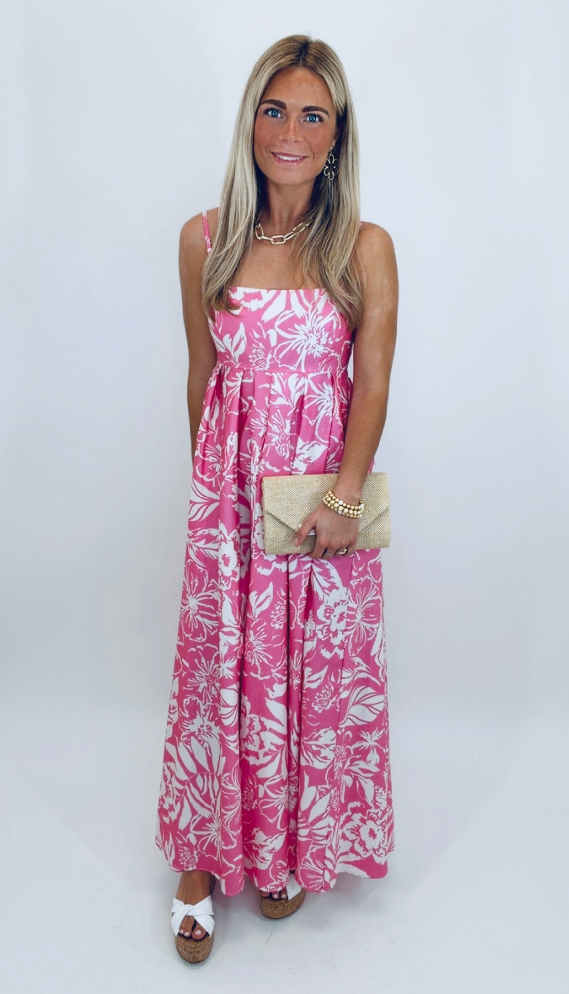 Island Tie Affair Maxi Dress
