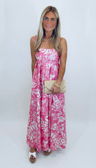 Island Tie Affair Maxi Dress
