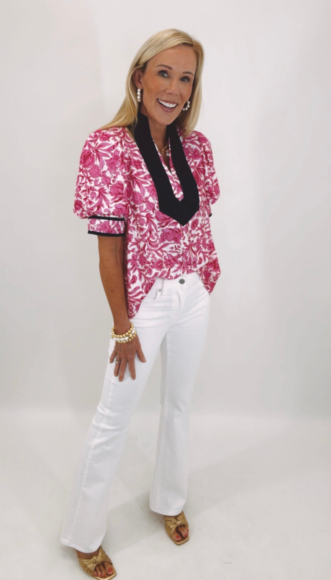 Windsor Top (pink)