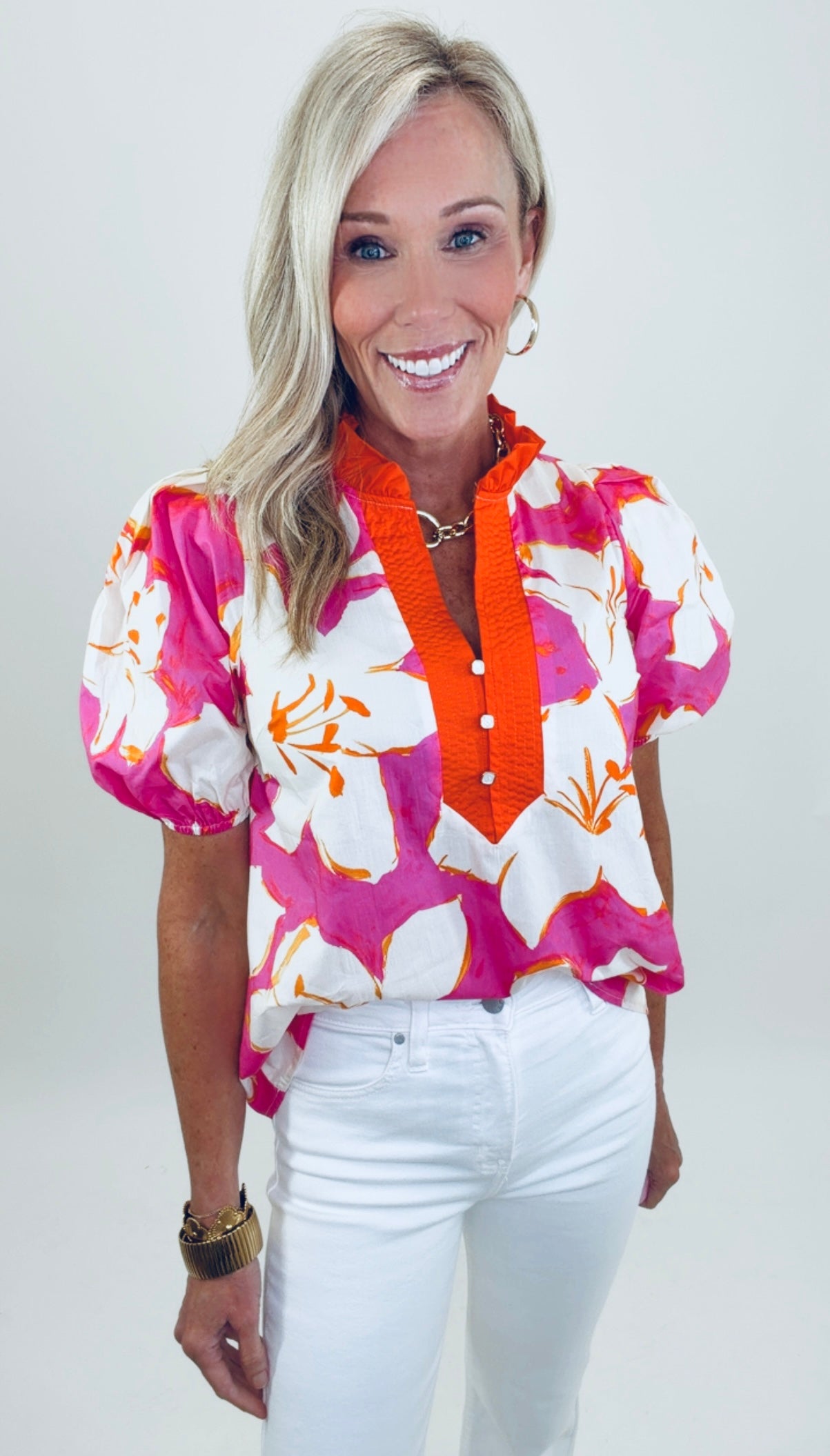 Punchy Petal Top