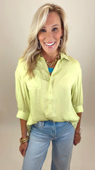 Brighter Days Blouse (lime)