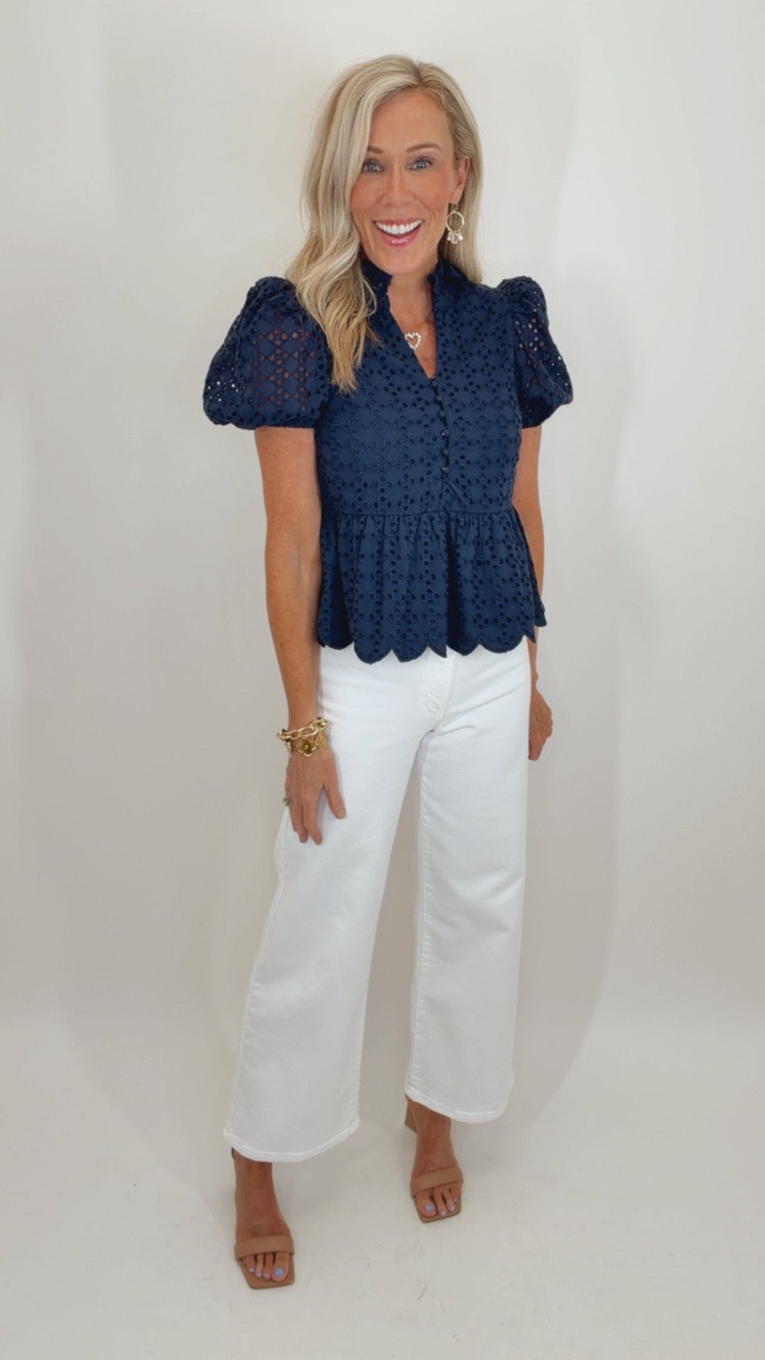 Hidden Pocket Trouser (white)
