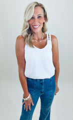 Stud Statement Tank (white)