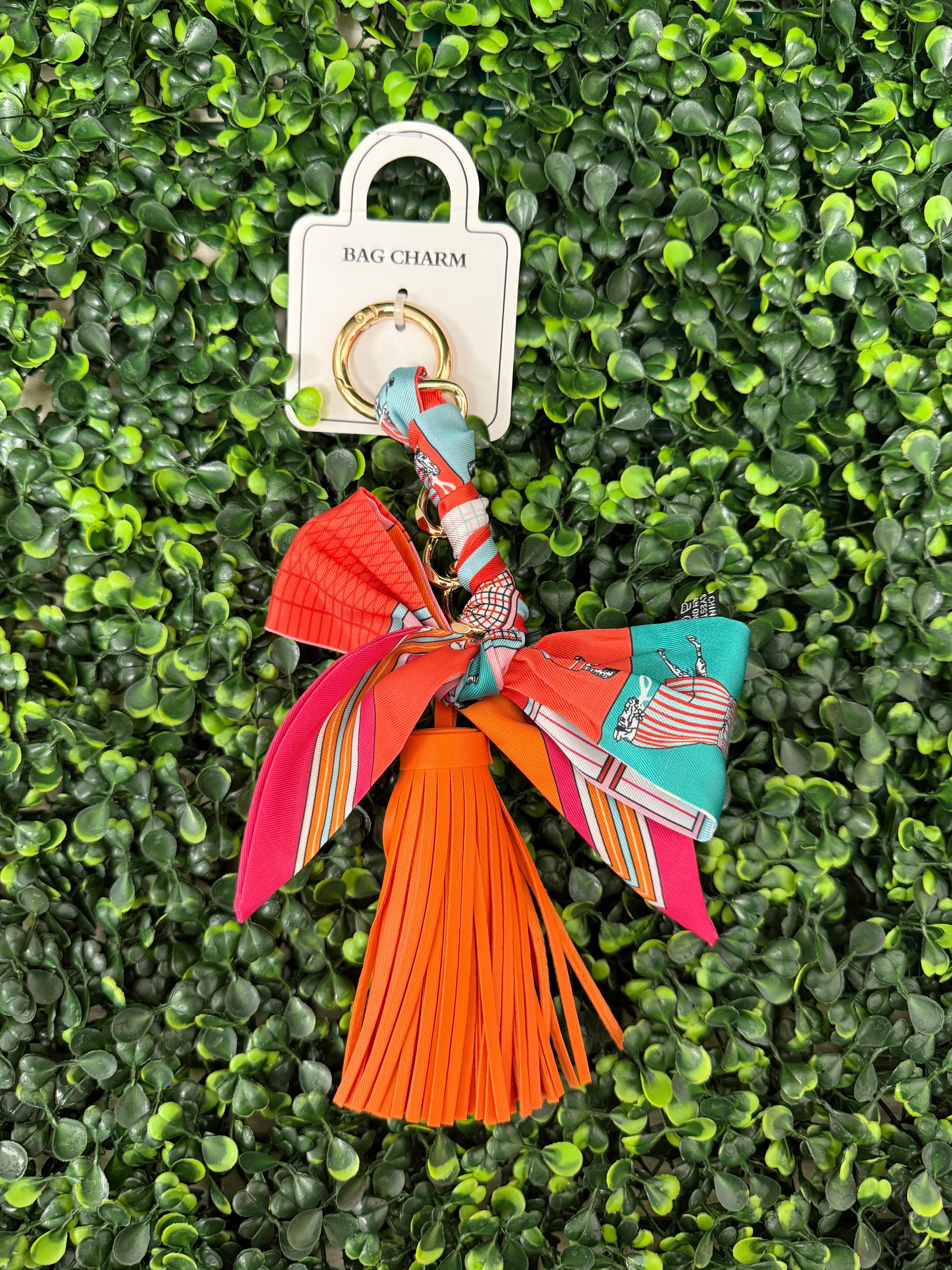 Tied & Tassel Bag Charm