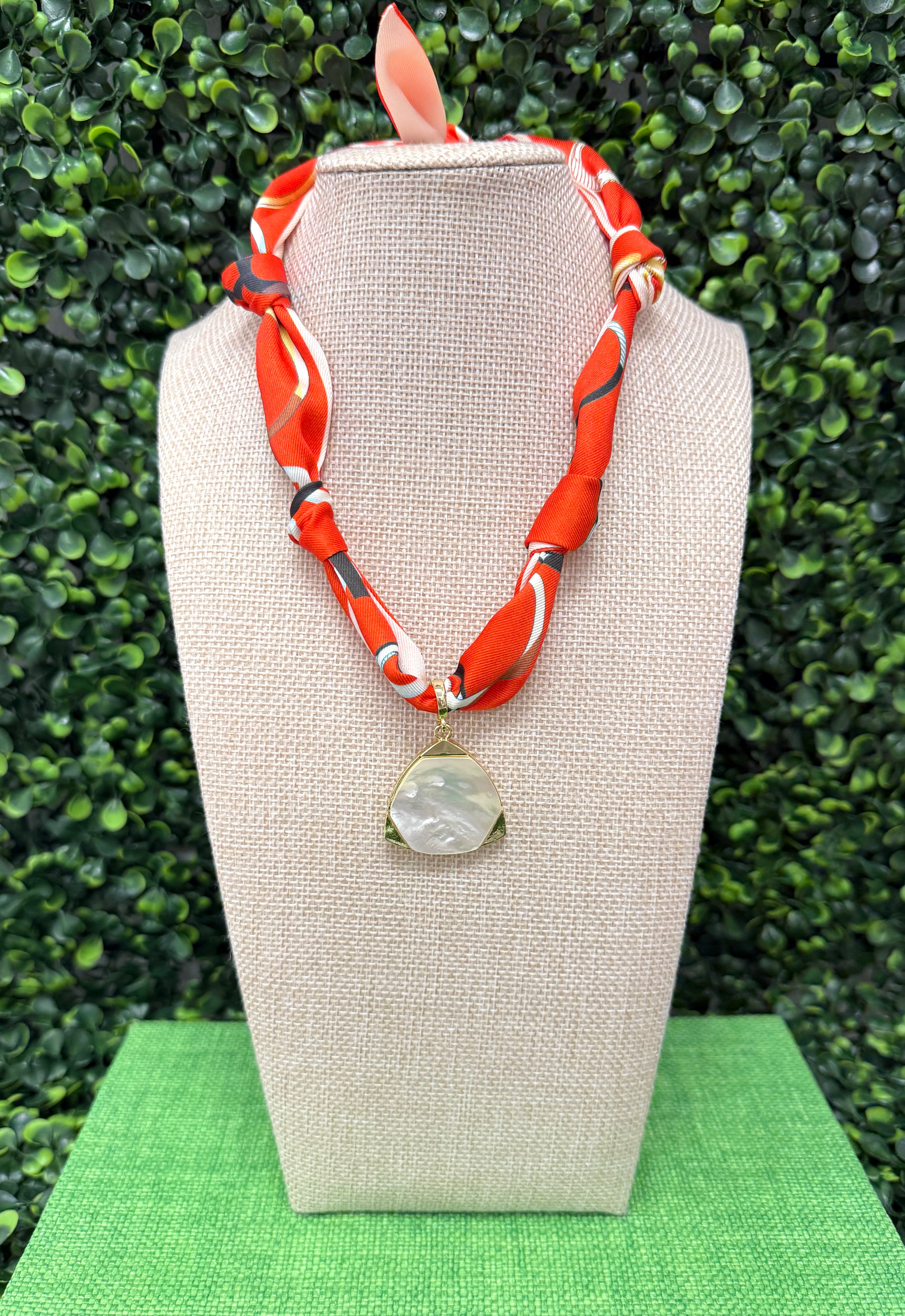 Sunset Siren Scarf Necklace