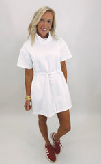 Marina Mock Neck Dress
