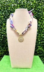 Carousel Coin Scarf Necklace