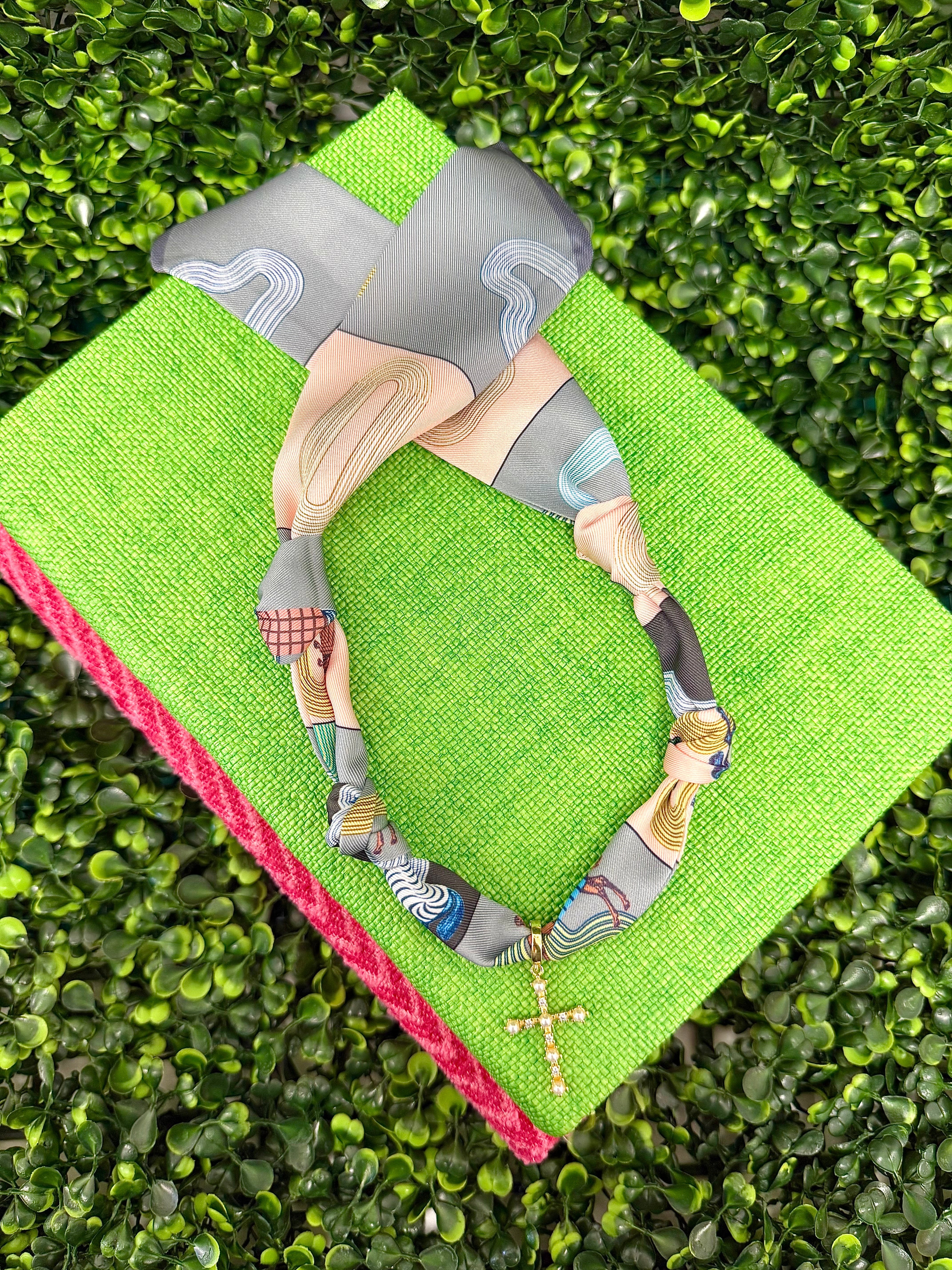 Sacred Style Scarf Necklace