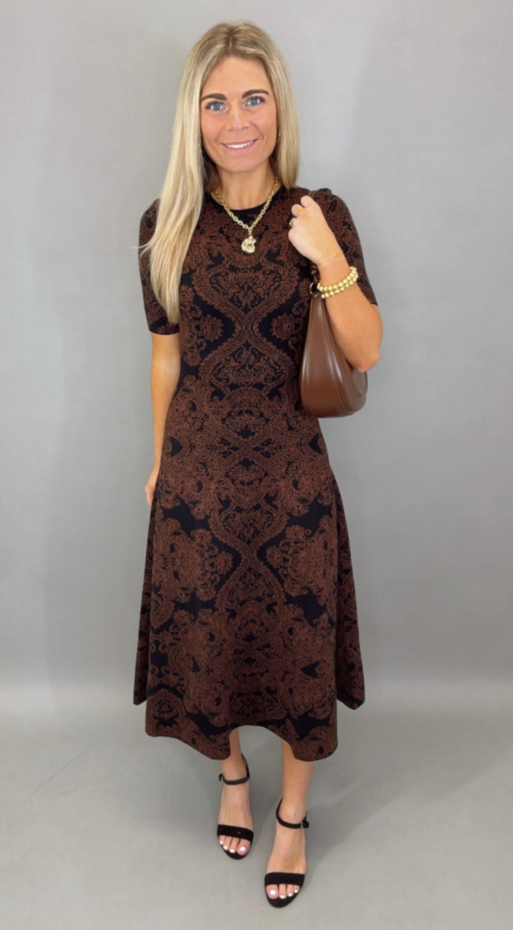 Midnight Tapestry Dress