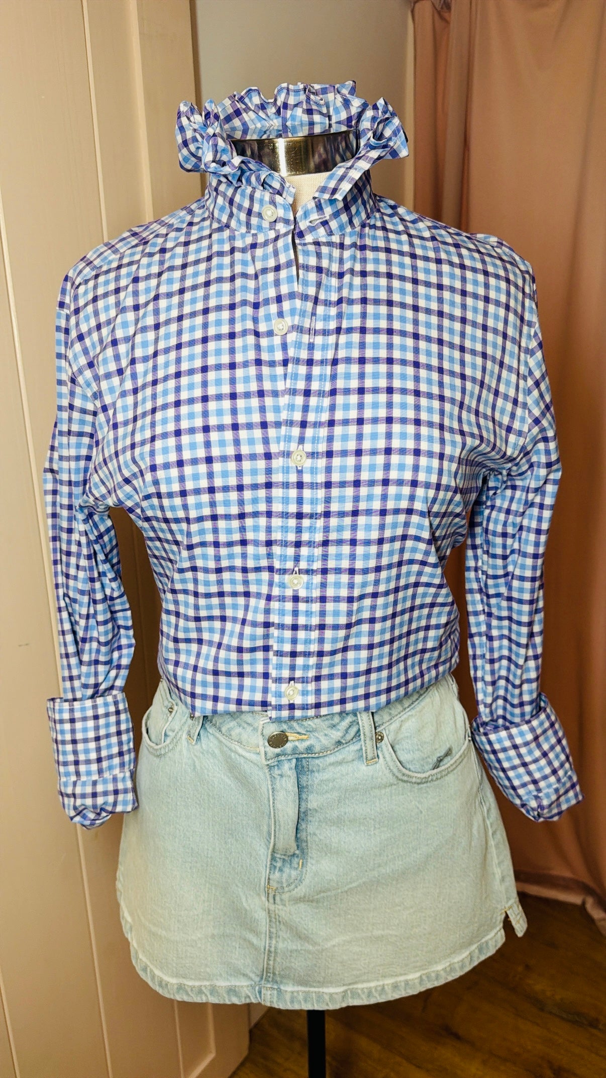 Reimagined (Med/J Crew/Blue Purp Check)