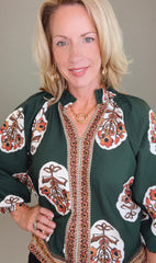 Scene Stealer Top (forest green)