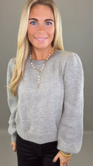 After Hours Sweater (grey)