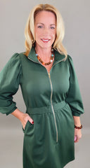 City Stroll Dress (green)