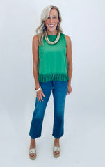 Fringe Benefits Top (green)