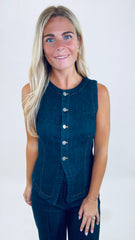 Denim Darling Top