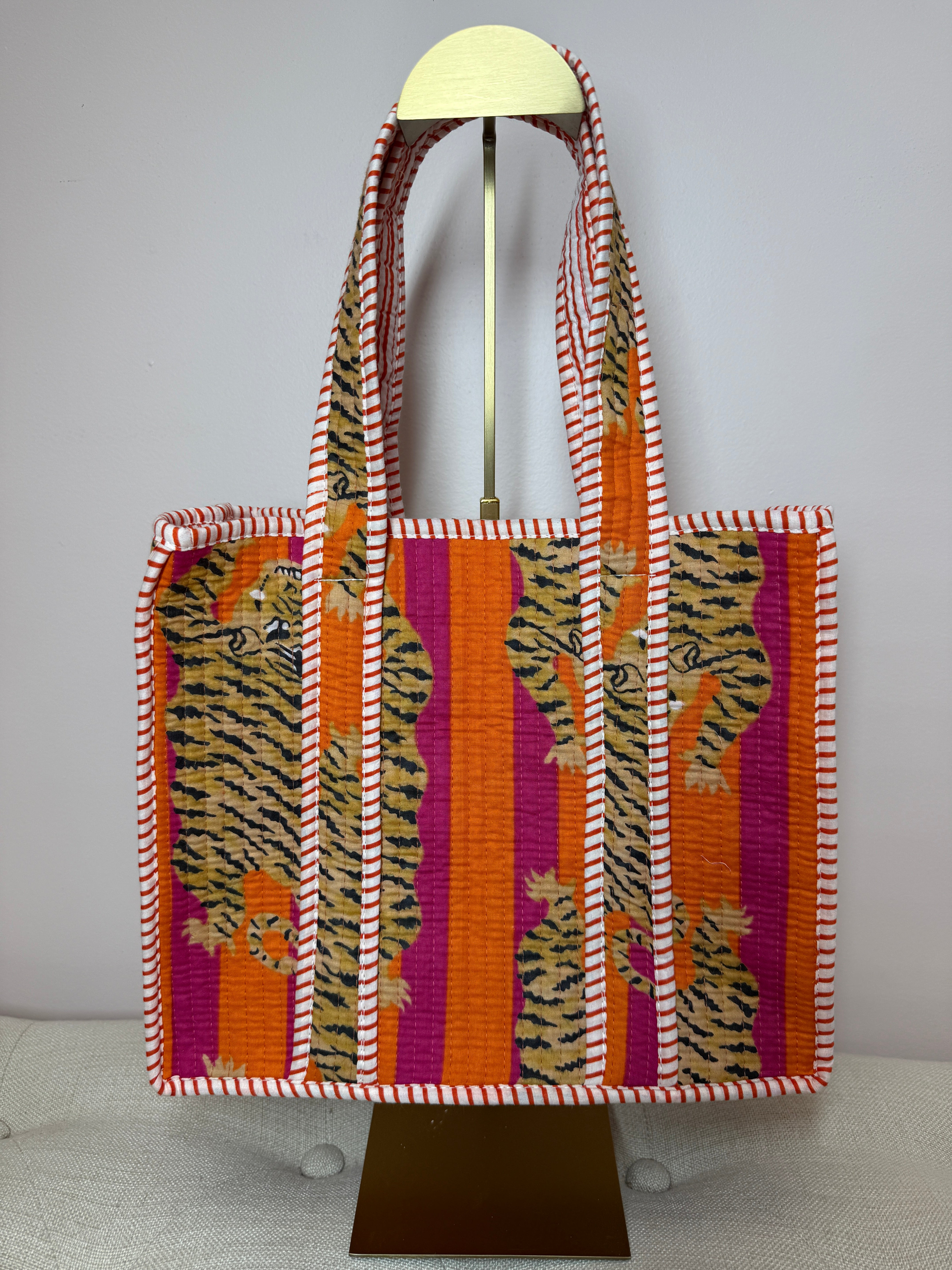 Wild Side Mini Quilted Tote