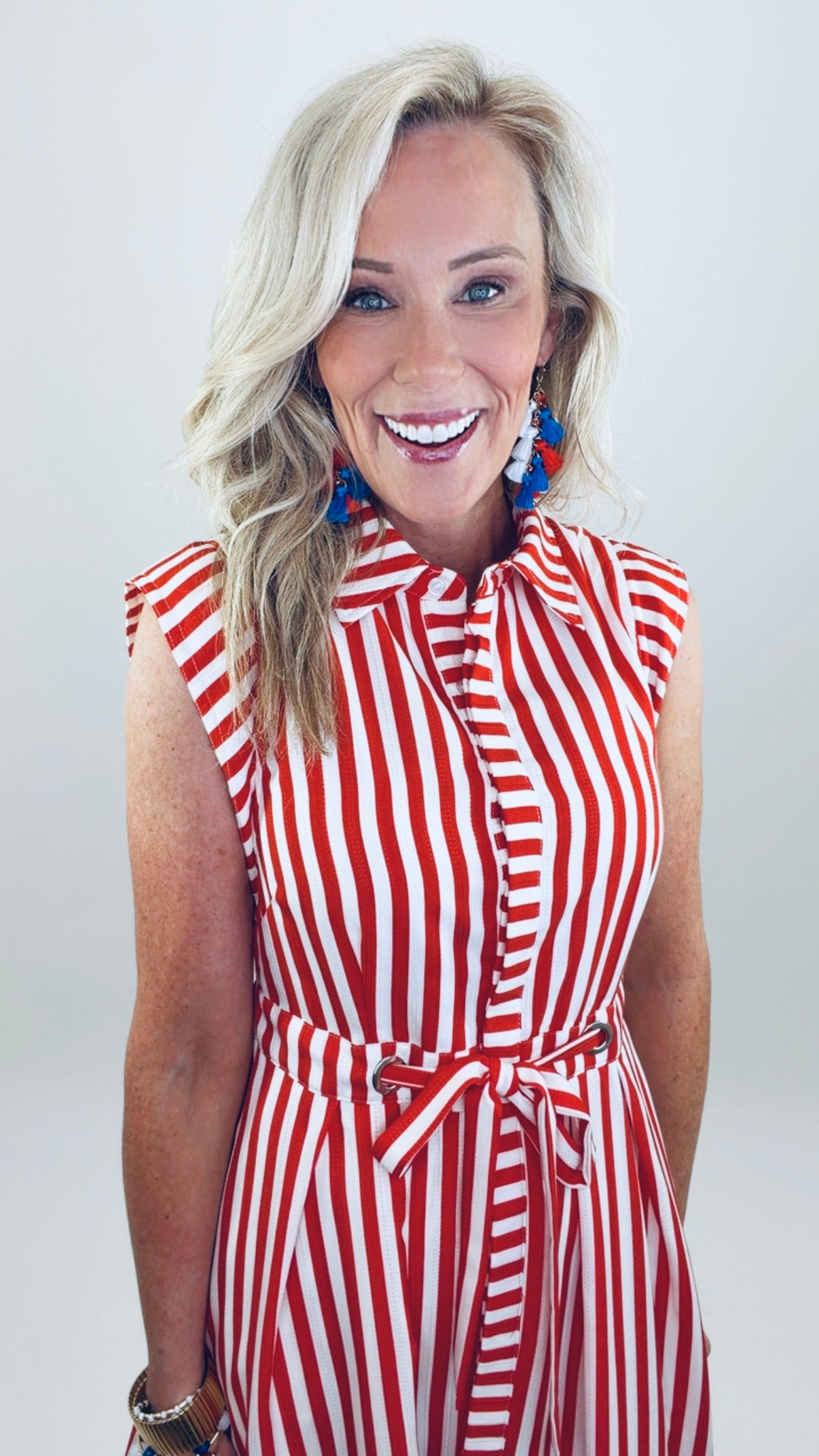 Liberty Lane Dress (red)