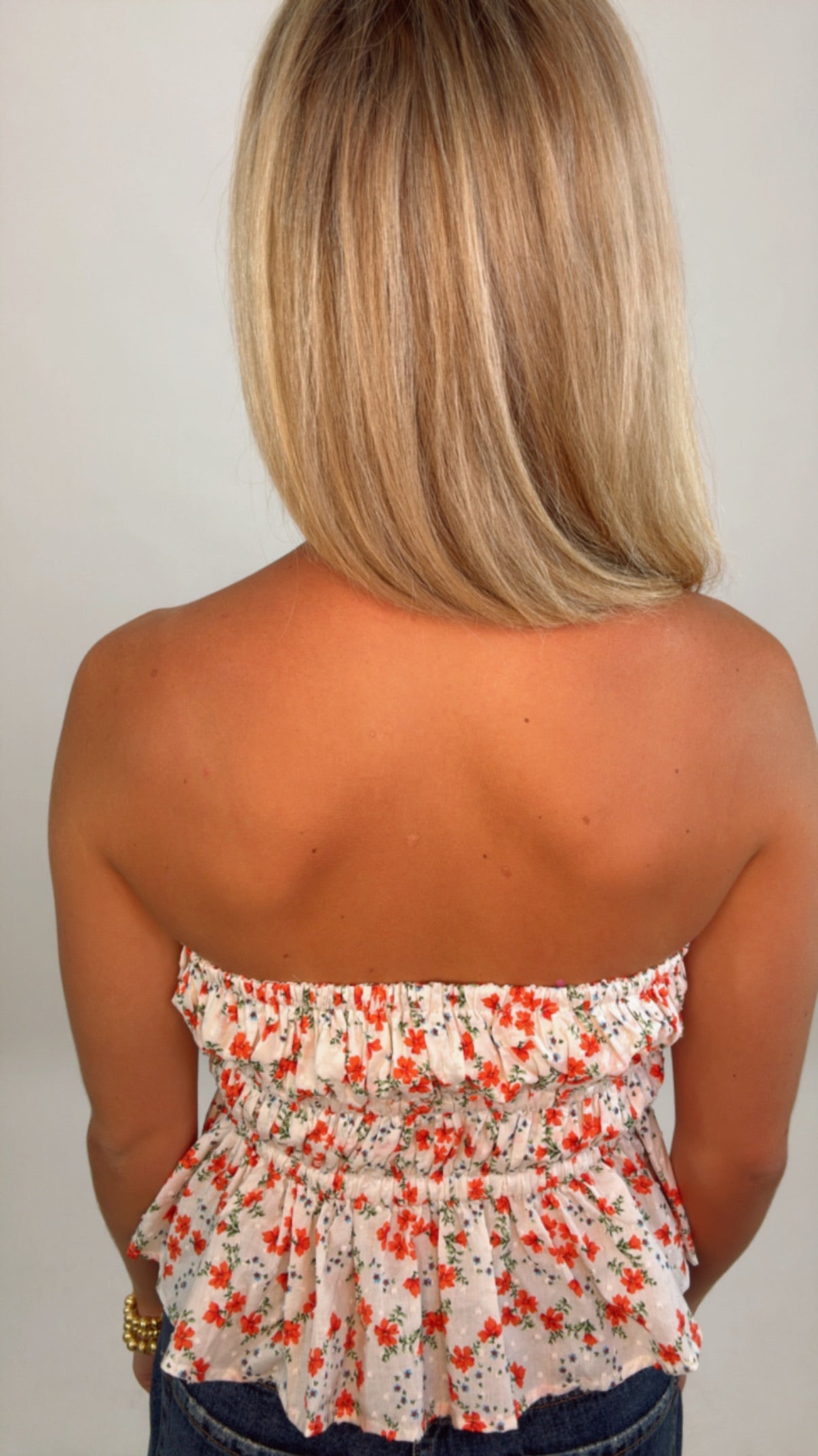 Flirty Floral Top