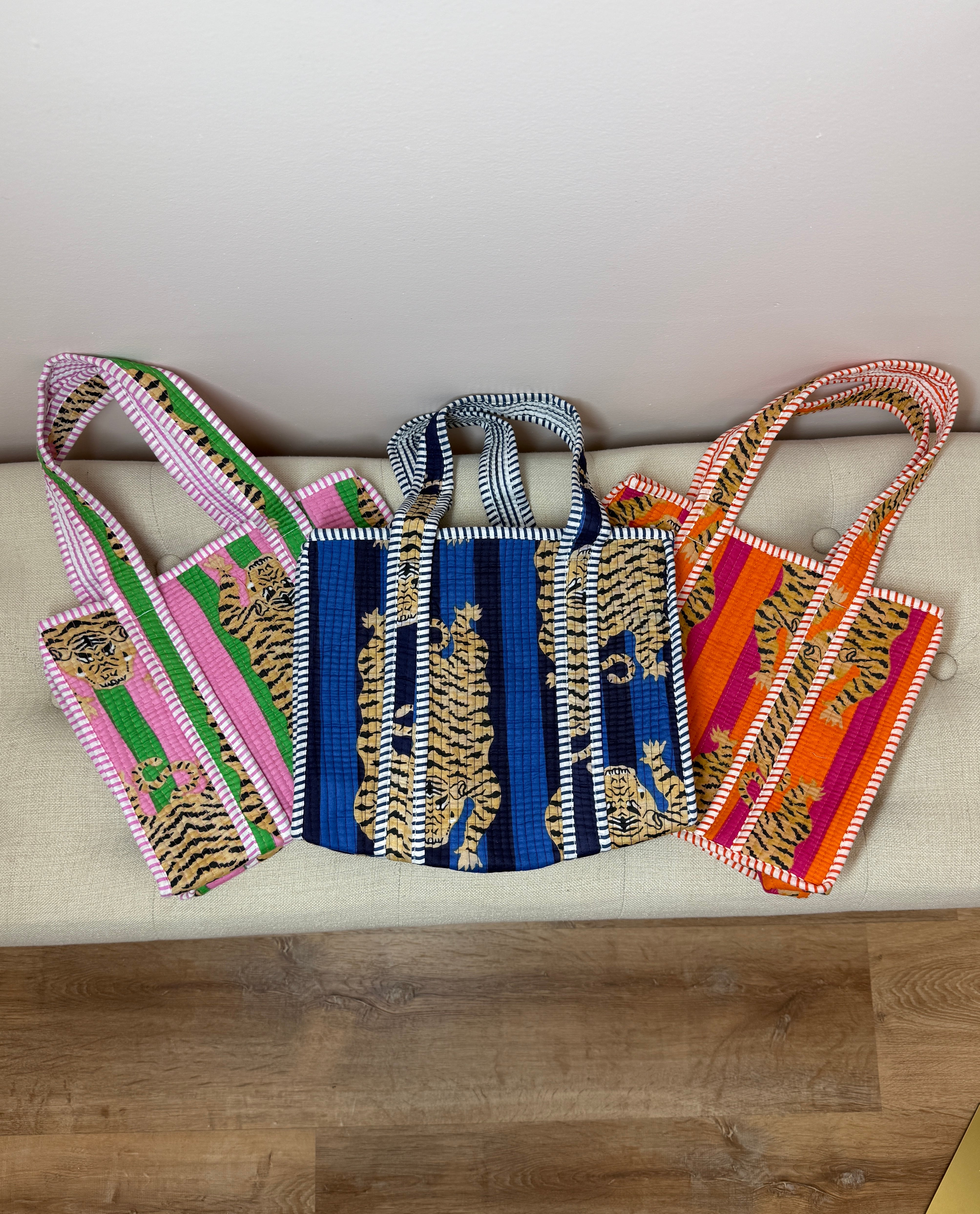 Wild Side Mini Quilted Tote