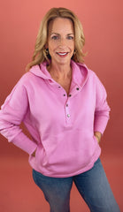 Easy Days Hoodie (bright mauve)