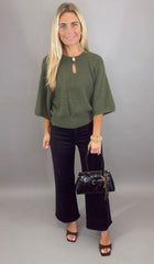 Langley Sweater (olive)