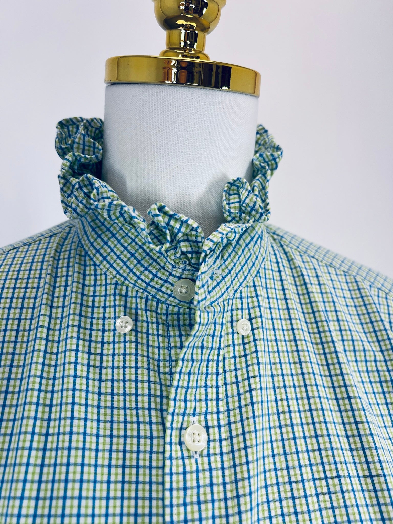 Second Story Shirt (JCrew/LimeBl/S)