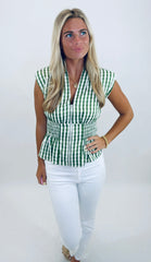 Picnic Crush Top (green)