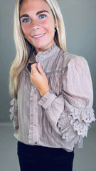 Boheme Belle Blouse (mocha)