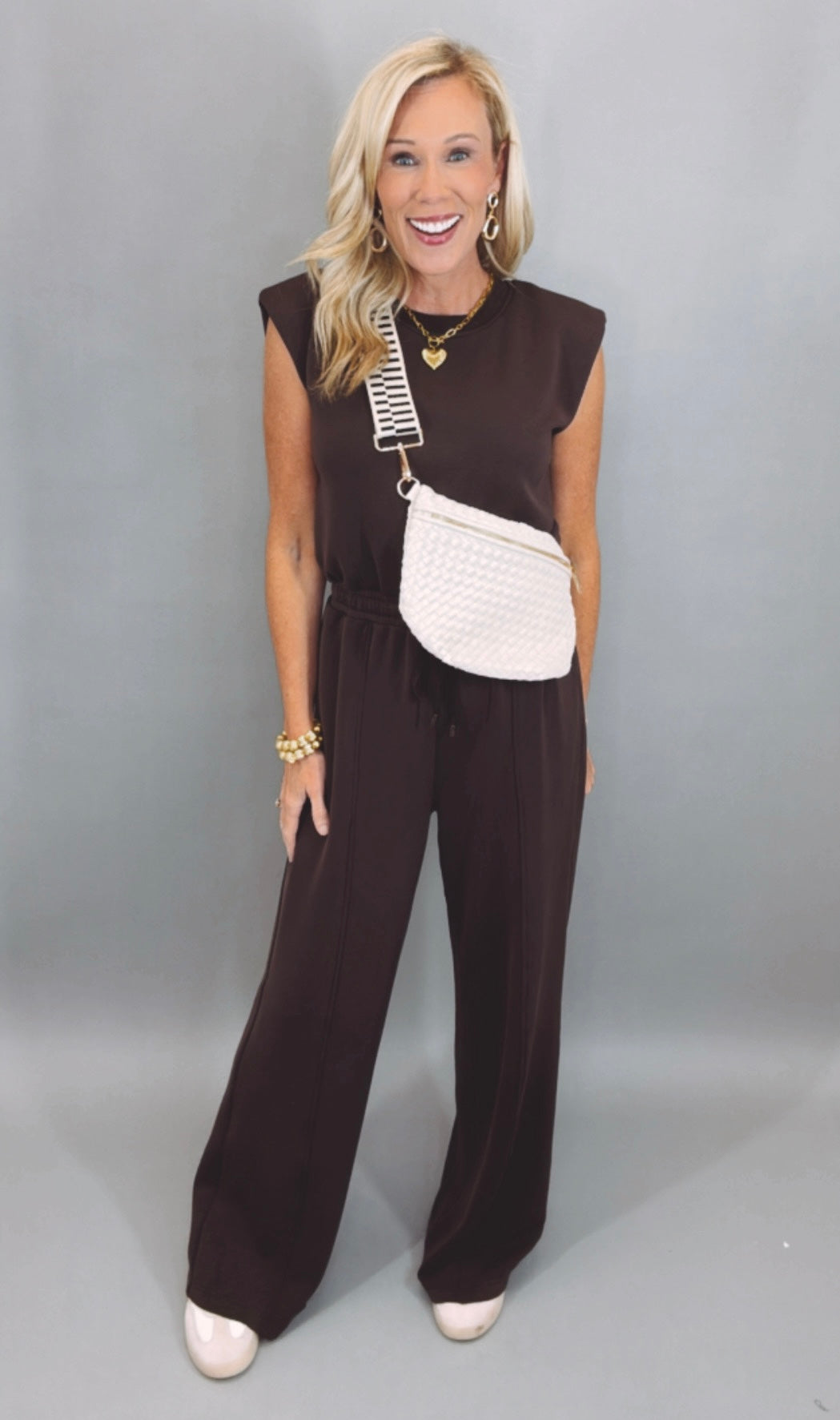 Espresso Edge Jumpsuit