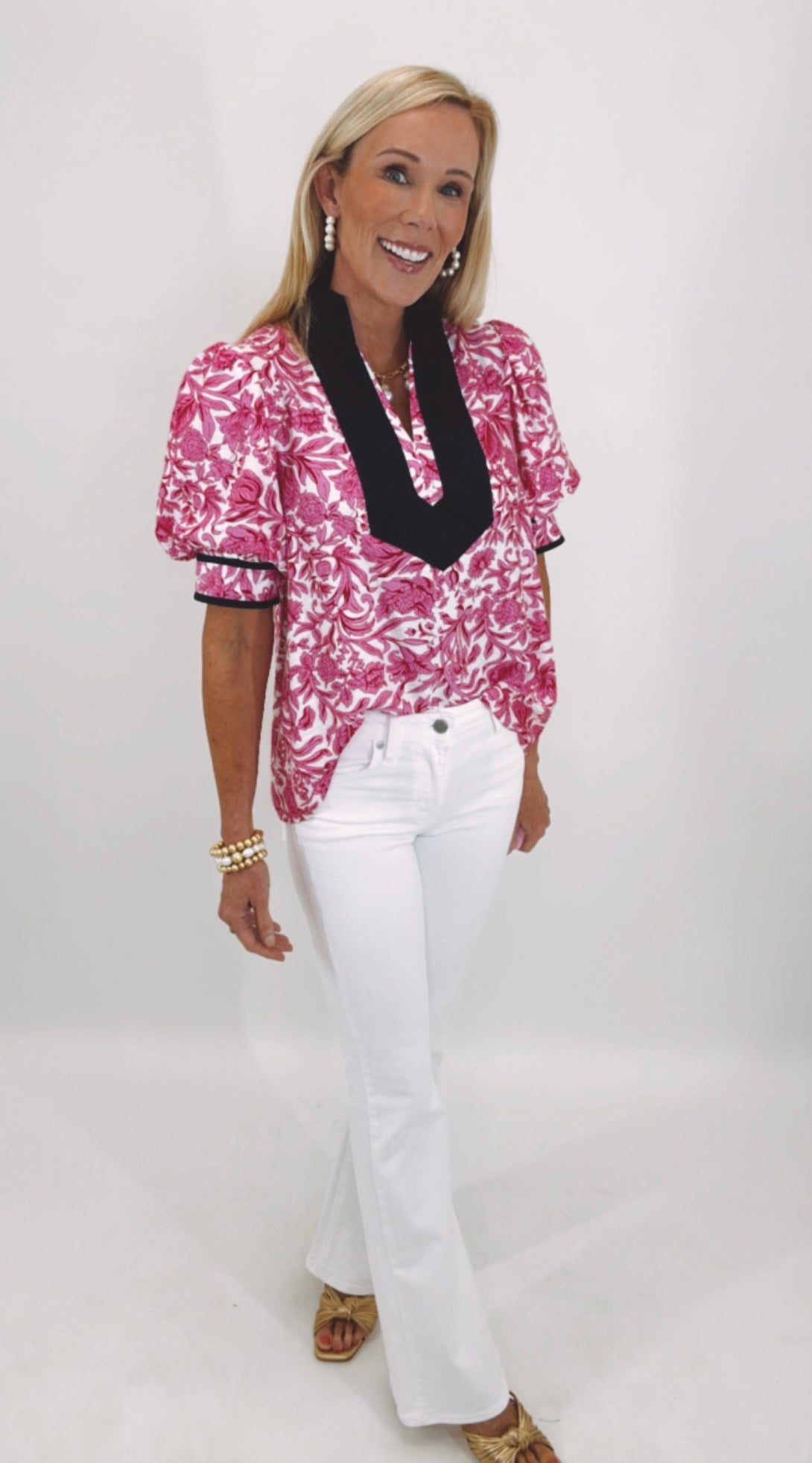 Windsor Top (pink)