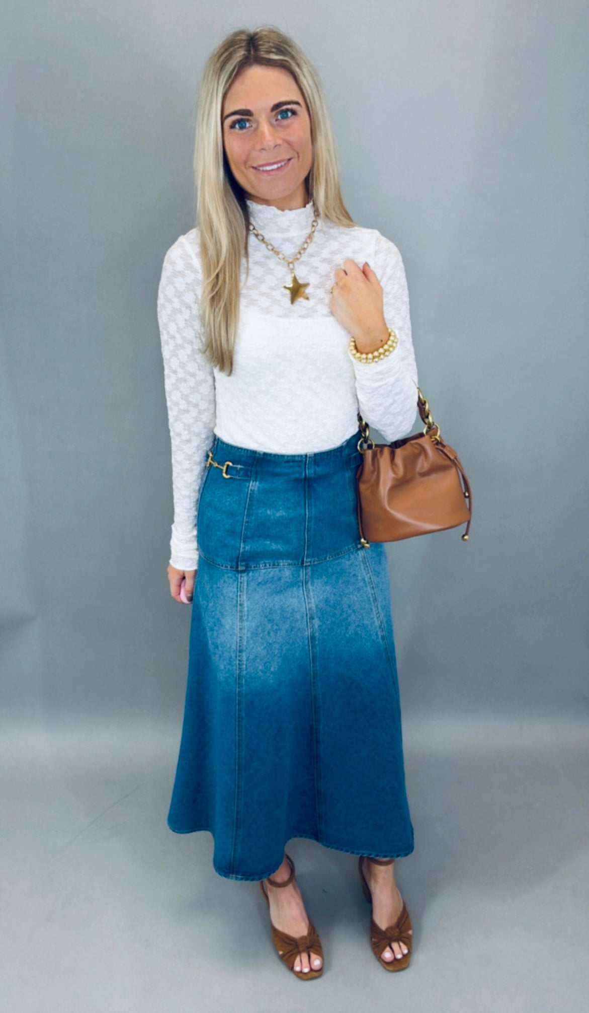 Ridgeway Denim Skirt