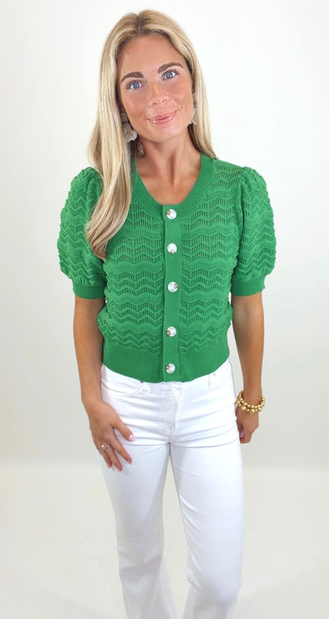 Little Crush Cardi (green)