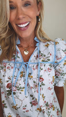 Tea Party Blooms Top