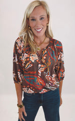 Bohemian Bloom Top