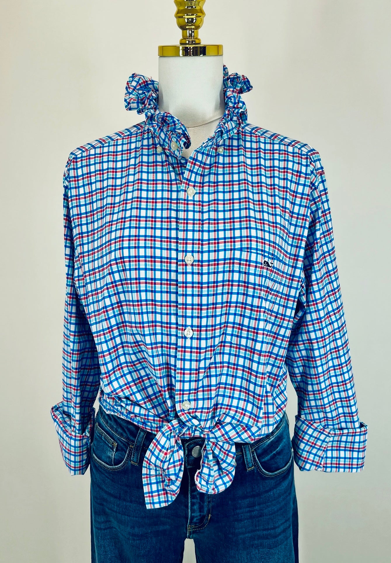 Second Story Shirt (VV/Blue/Red/M)