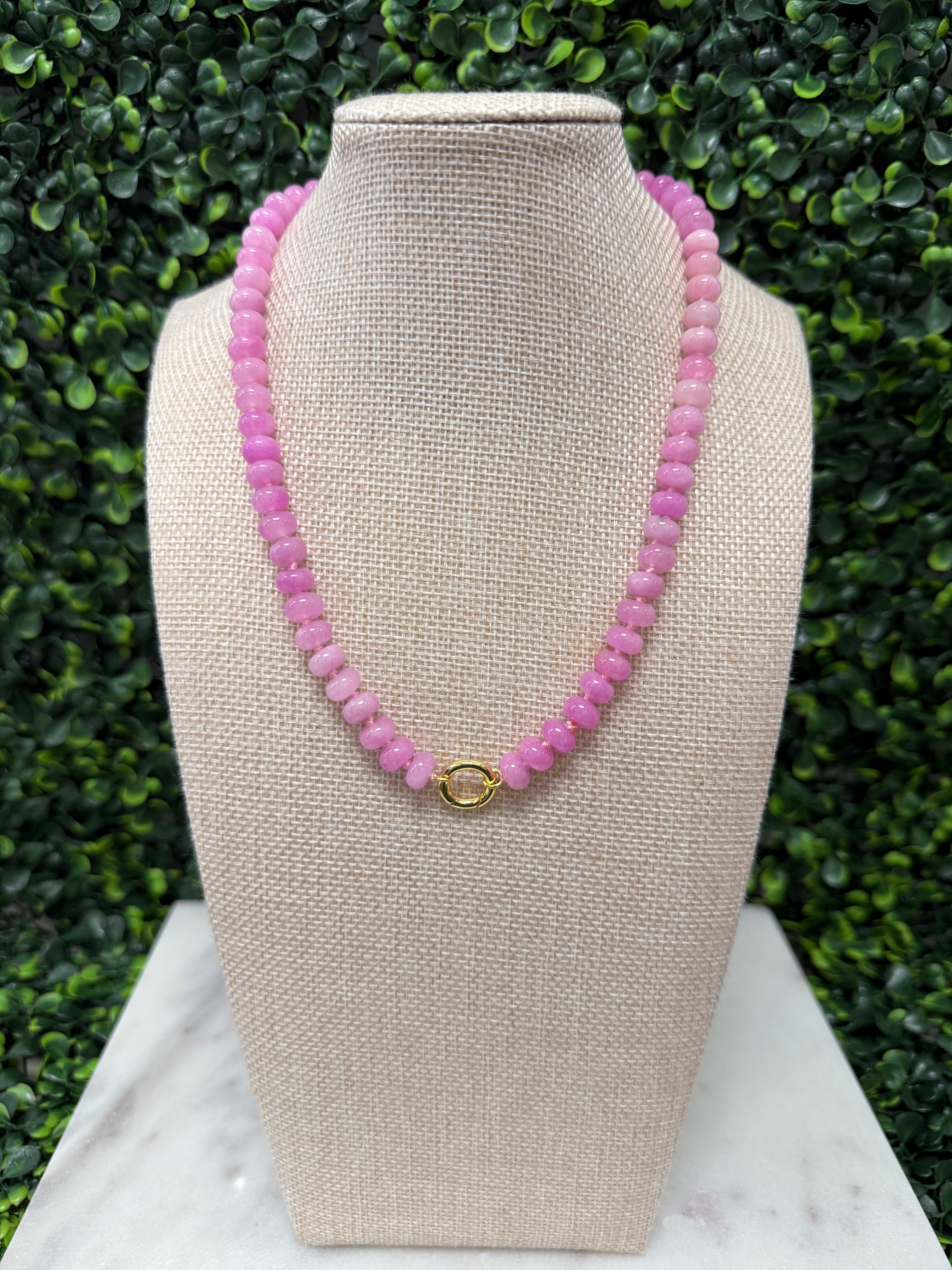 Brilliant Bead Necklace