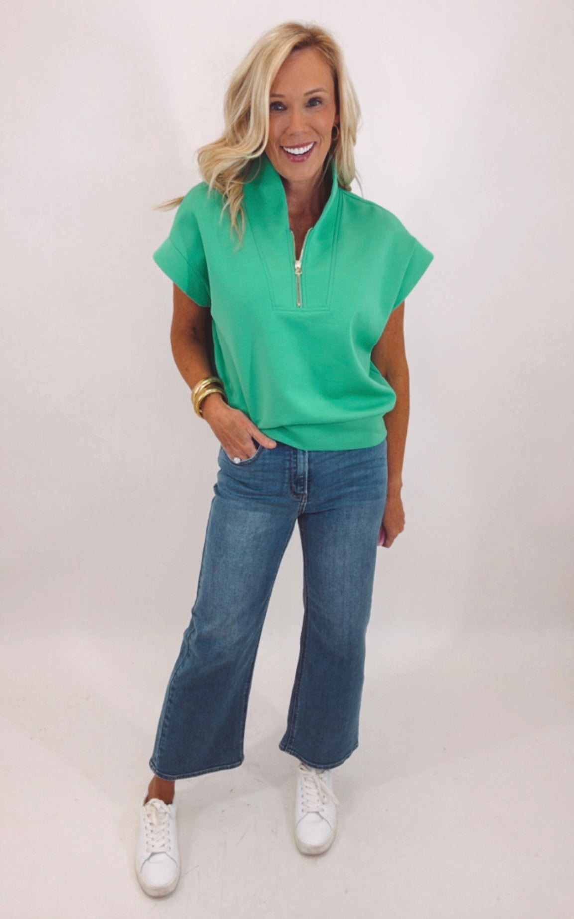 First Class Pullover (green)