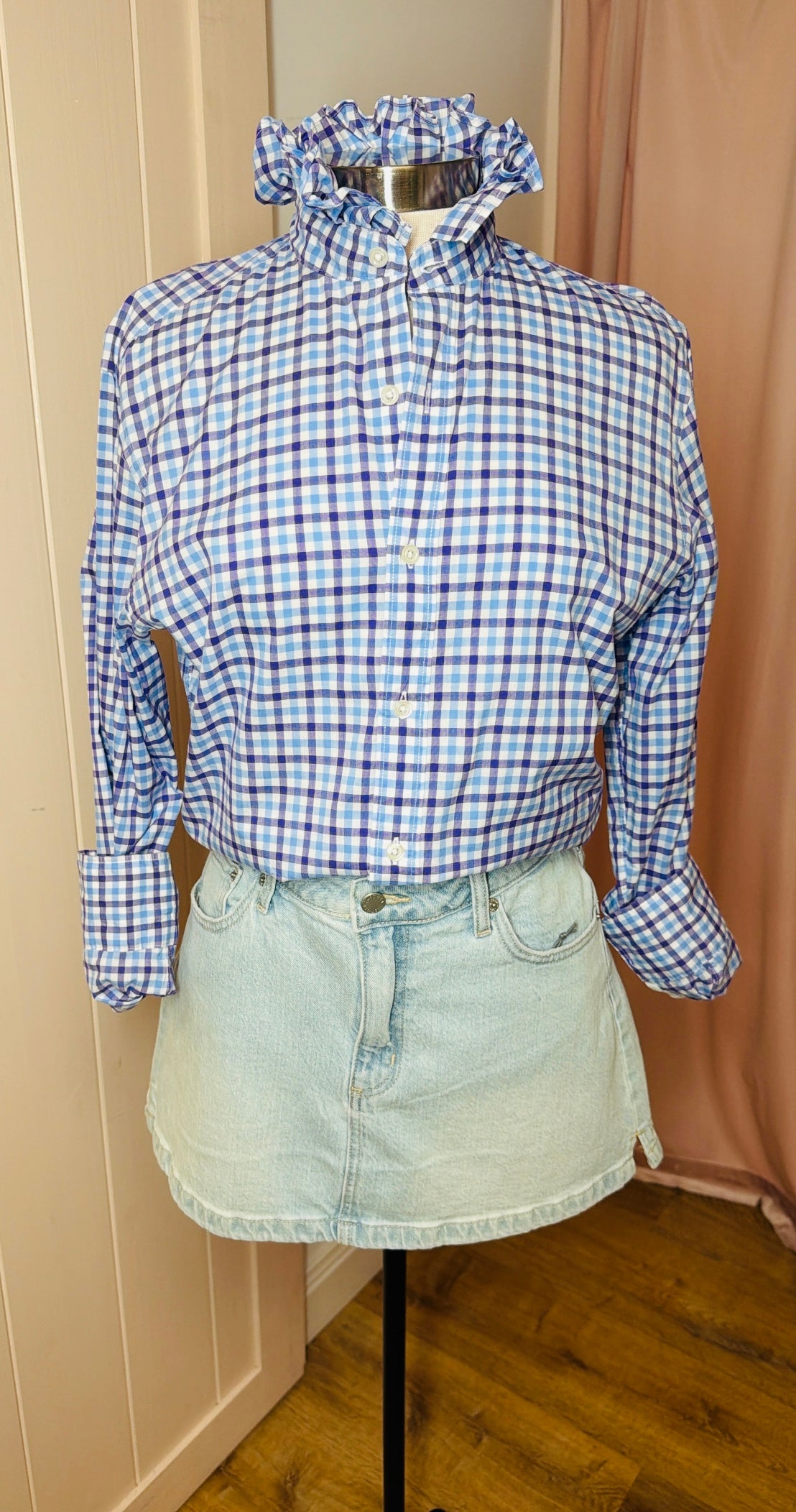 Reimagined (Med/J Crew/Blue Purp Check)