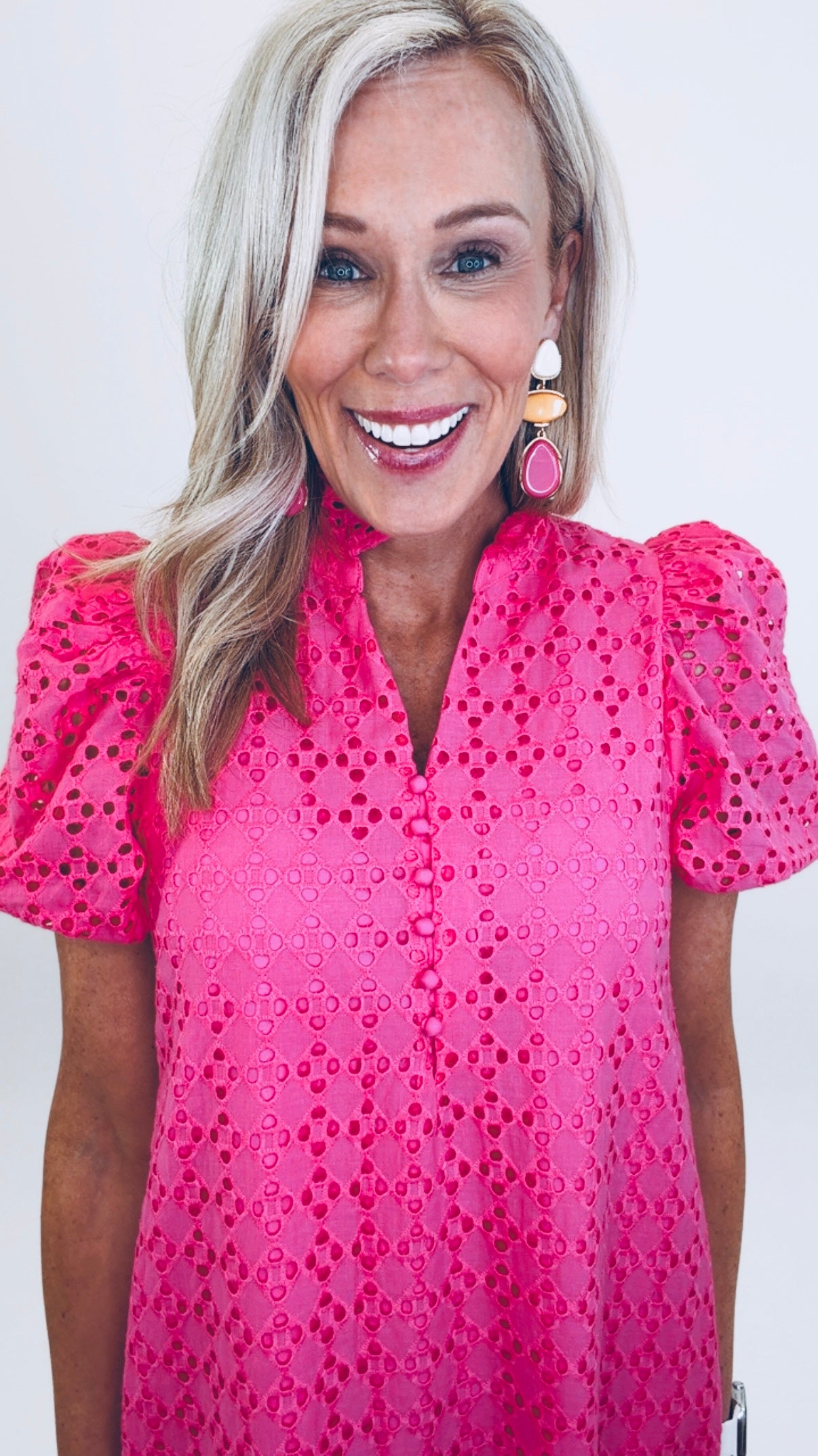 Easy Elegance Dress (hot pink)