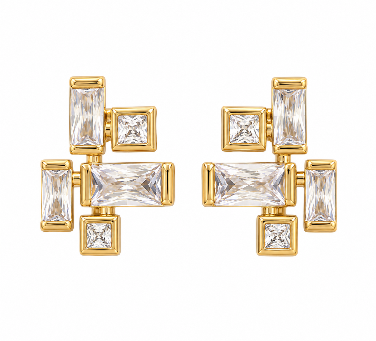 Cut Above Stud Earring