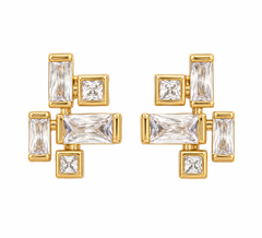 Cut Above Stud Earring