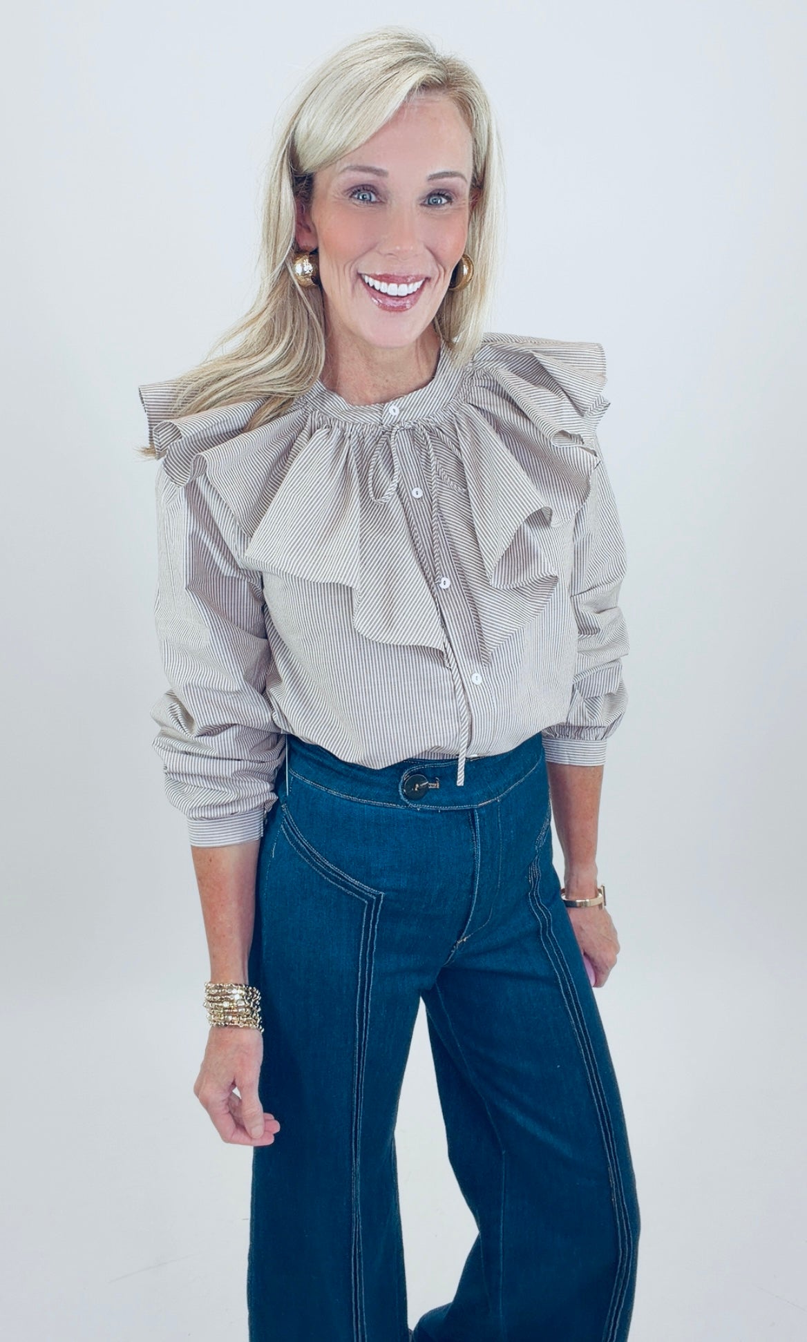 Ruffle My Feathers Top
