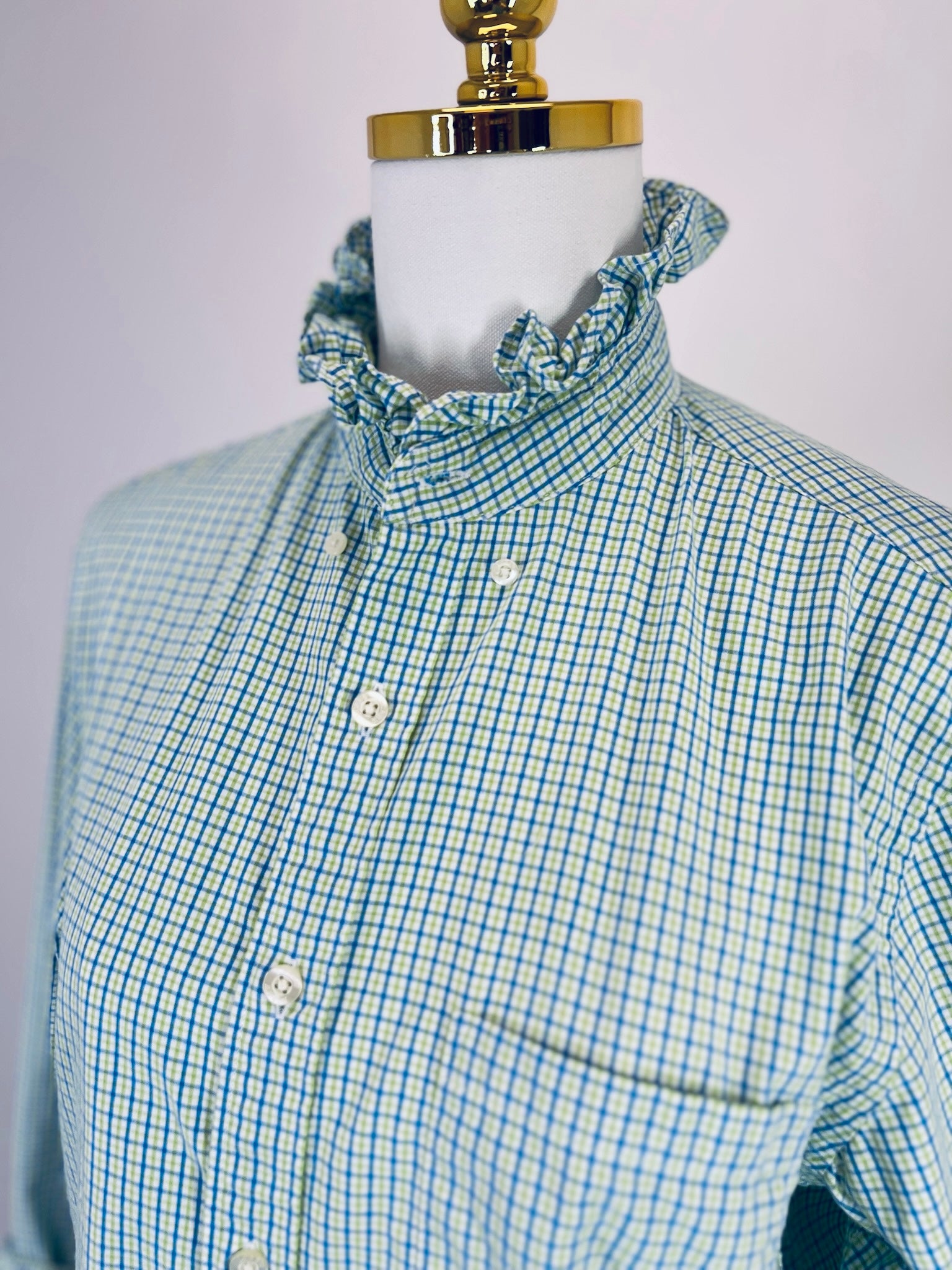 Second Story Shirt (JCrew/LimeBl/S)