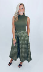 Olive Moment Dress