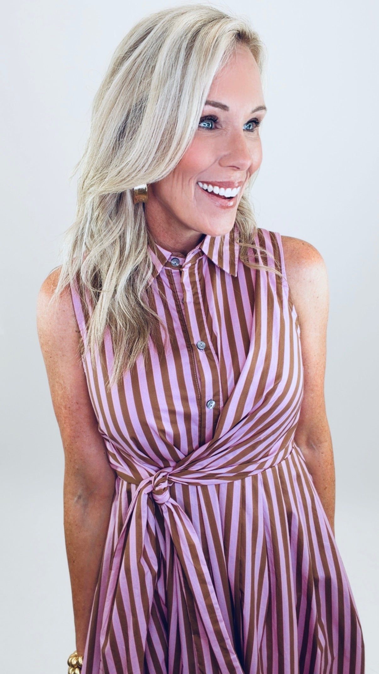 Side Note Dress (pink)